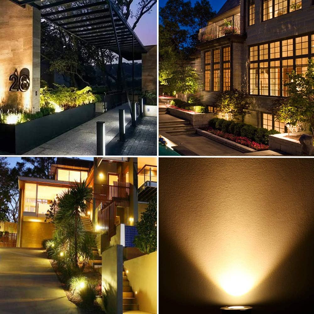 Oprawa wpuszczana do ogrodu i podjazdu Dailyart 3W ciepła biała IP65 4 szt