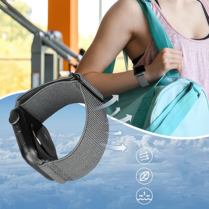 Pasek do zegarka Apple Watch Series 1–5 MroTech silikonowy pasek zamienny