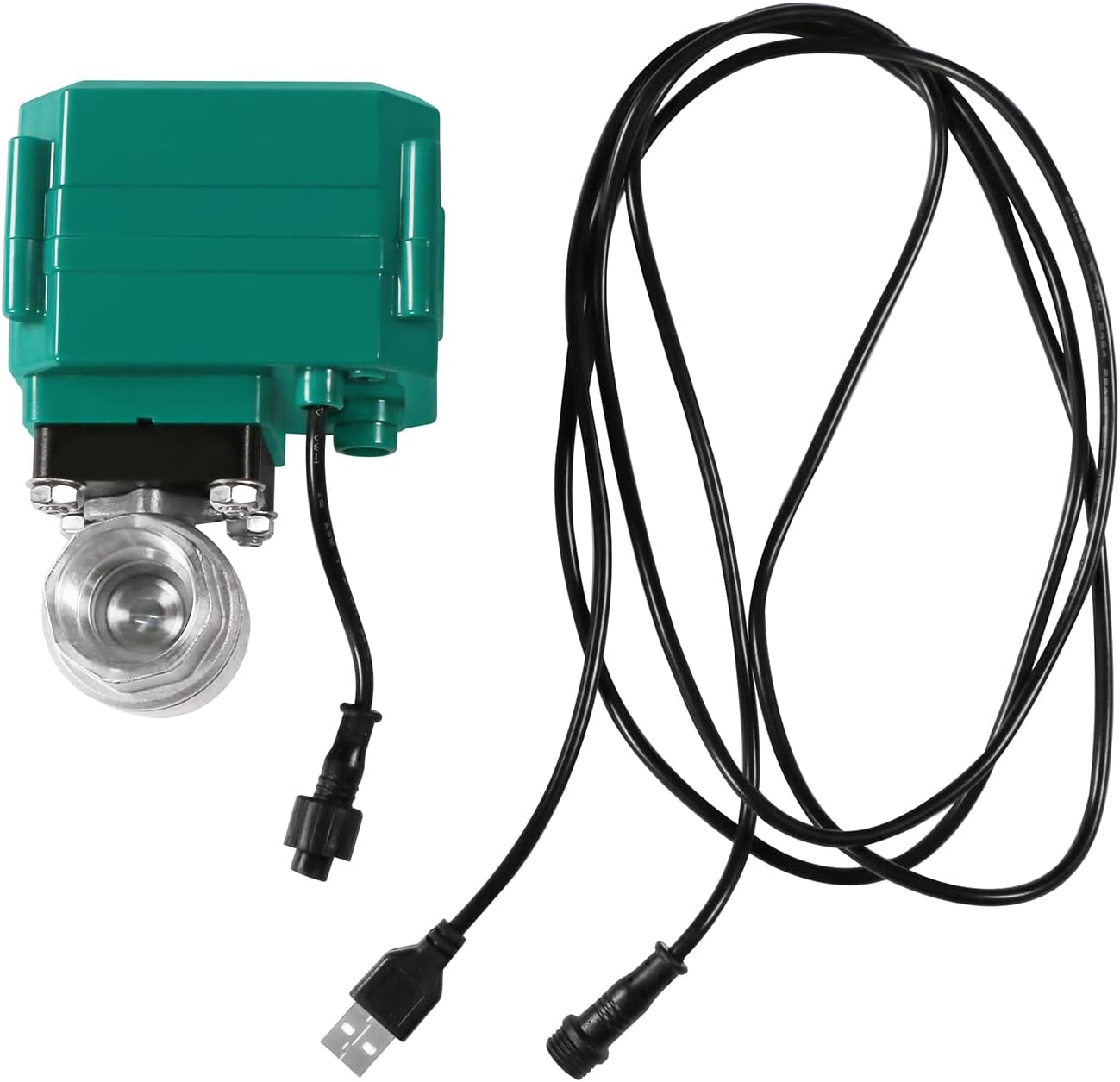 Zawór kulowy elektryczny U.S. Solid 1” WiFi smart ze stali nierdzewnej