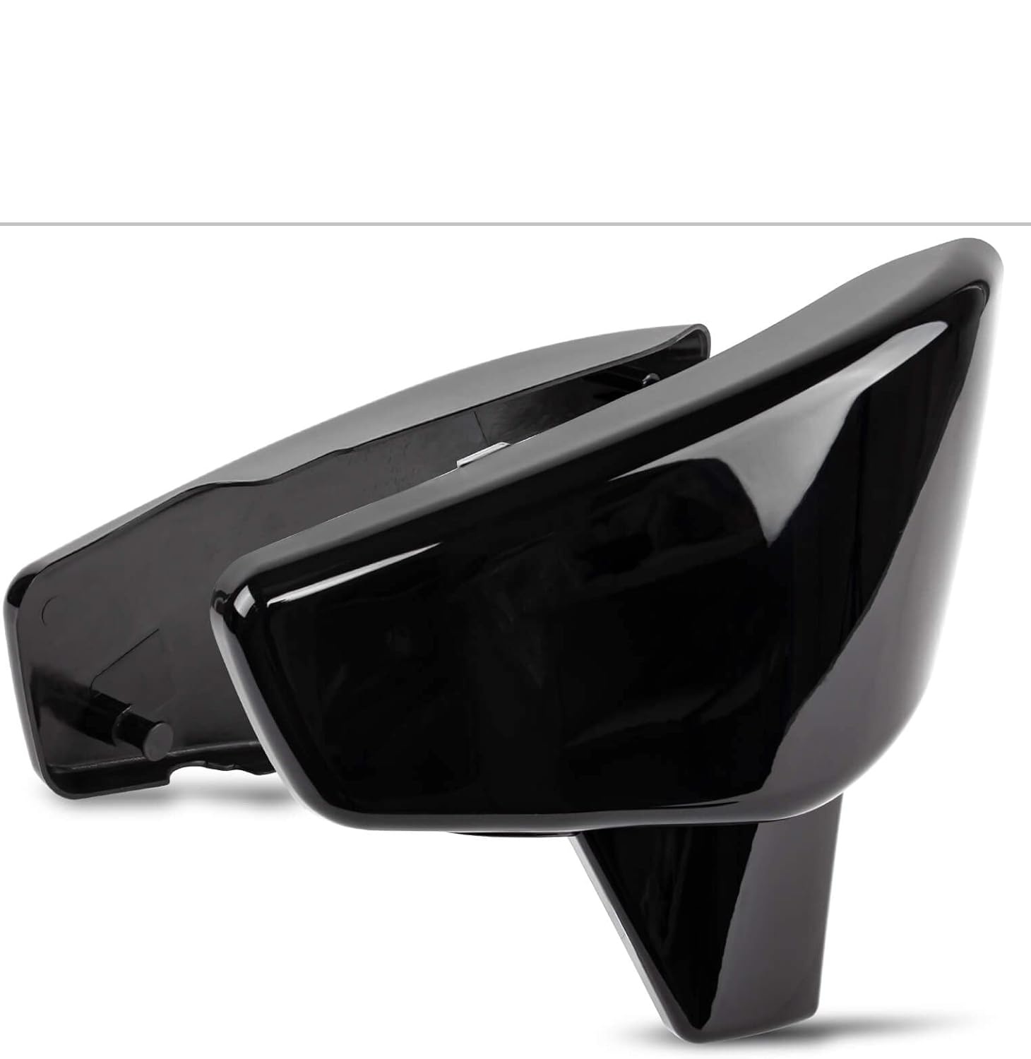 Osłony akumulatora PSLER do Honda VLX600 VT600 Shadow czarne POWYSTAWOWE