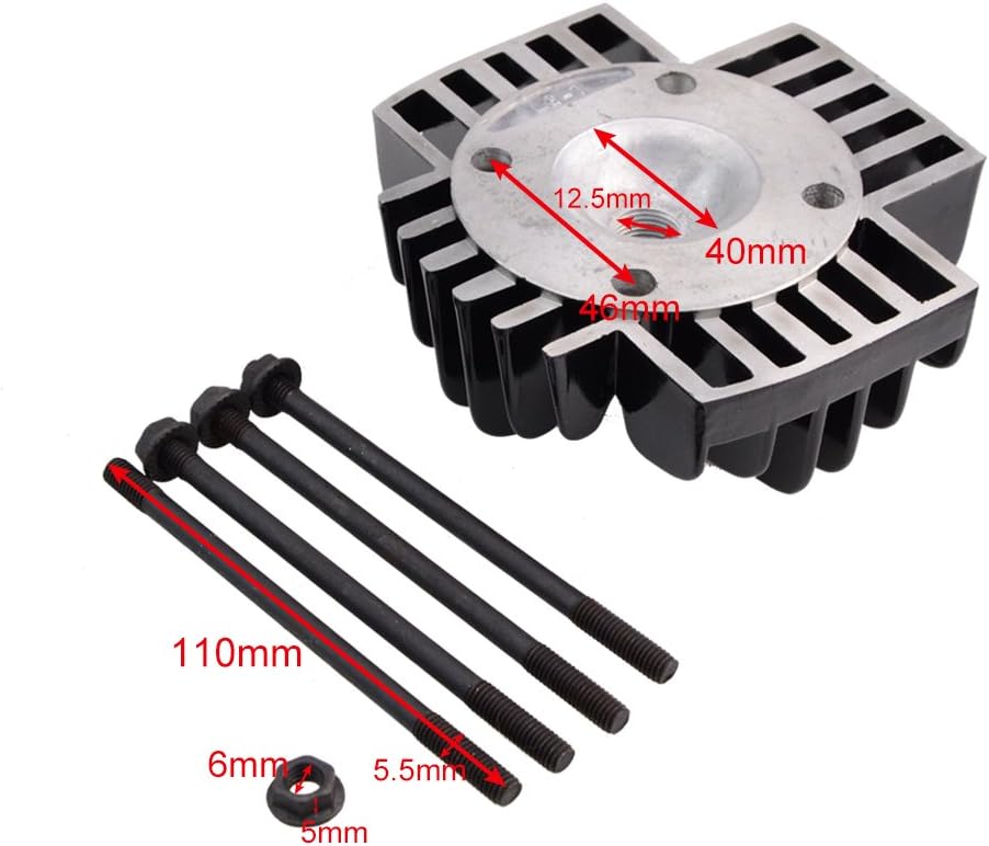 UŻYWANE/NIEKOMPLETNY Cylinder Piston Ring Head Gasket Kit do Yamaha PW50/QT