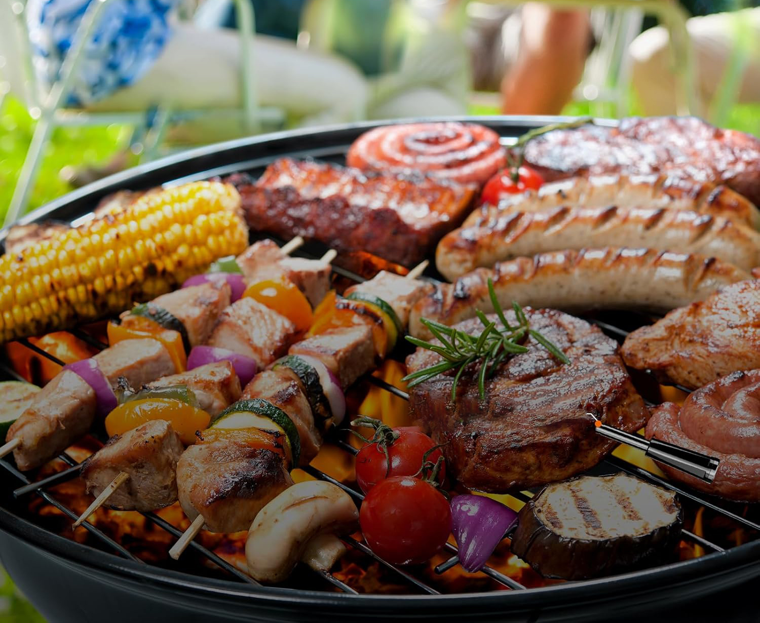 Termometr do grilla/piekarnika bezprzewodowy Fyenkfar FM2302 190 h BT 5.2