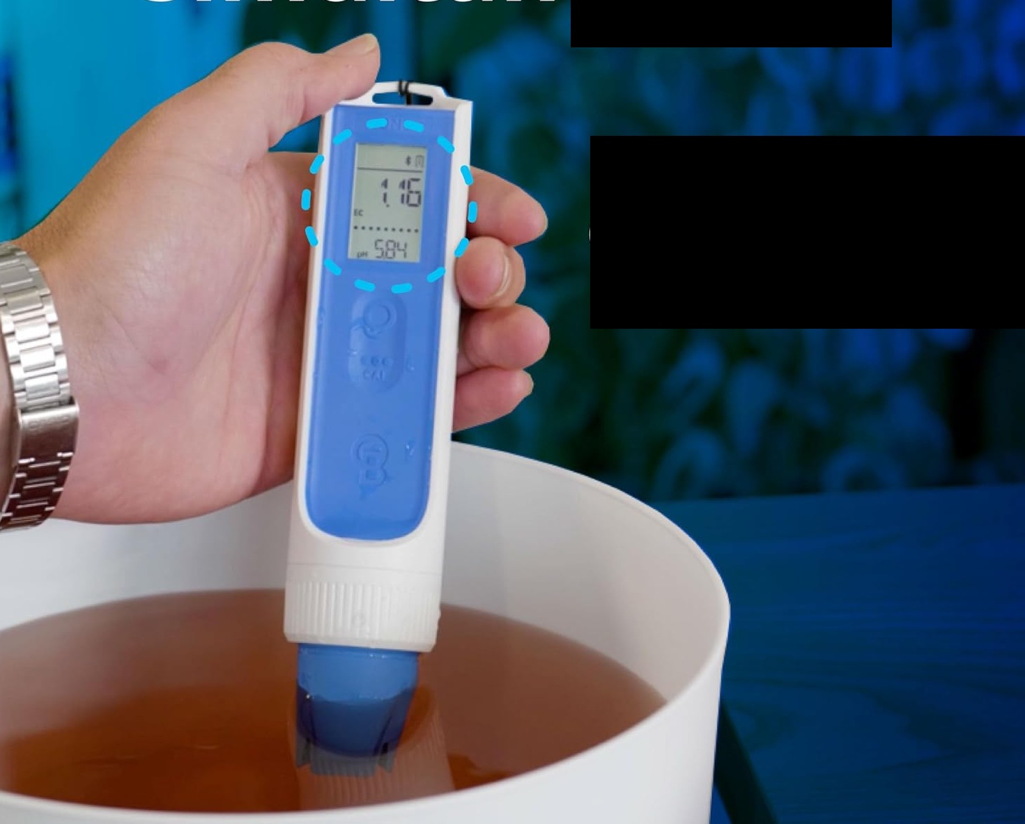 UŻYWANY Miernik pH Bluelab OnePen 3w1 EC/PPM i temperatura Bluetooth