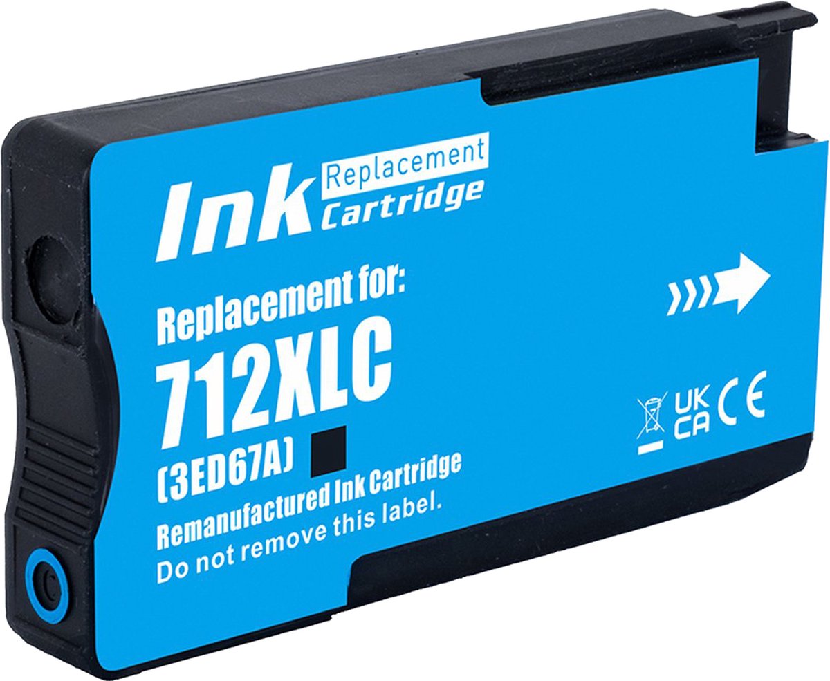 Komplet 3 tuszy LCL 712XL CMY – Cyan, Magenta, Yellow do HP DesignJet