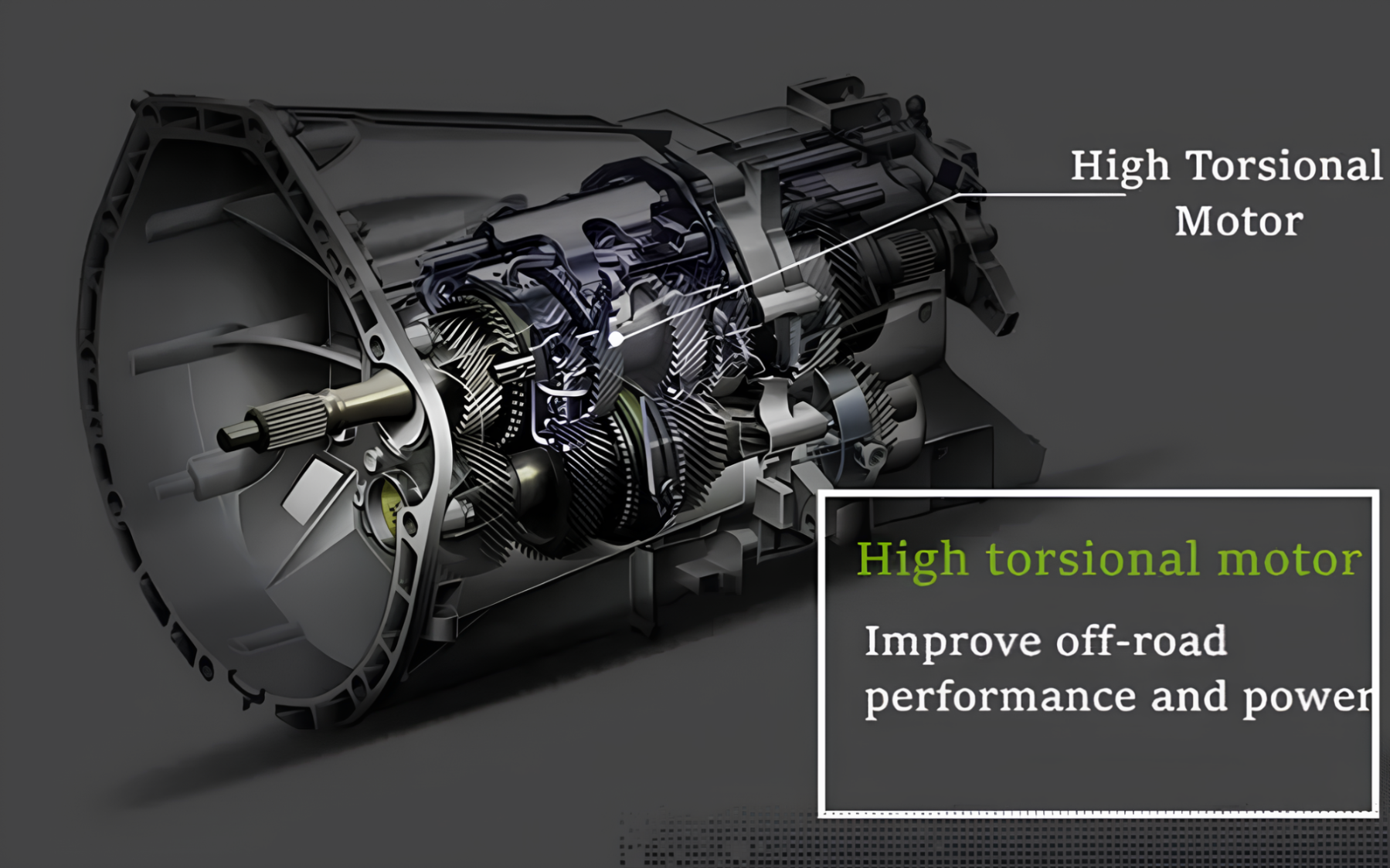 Samochód sterowany radiowo z napędem na wszystkie koła i światłami LED