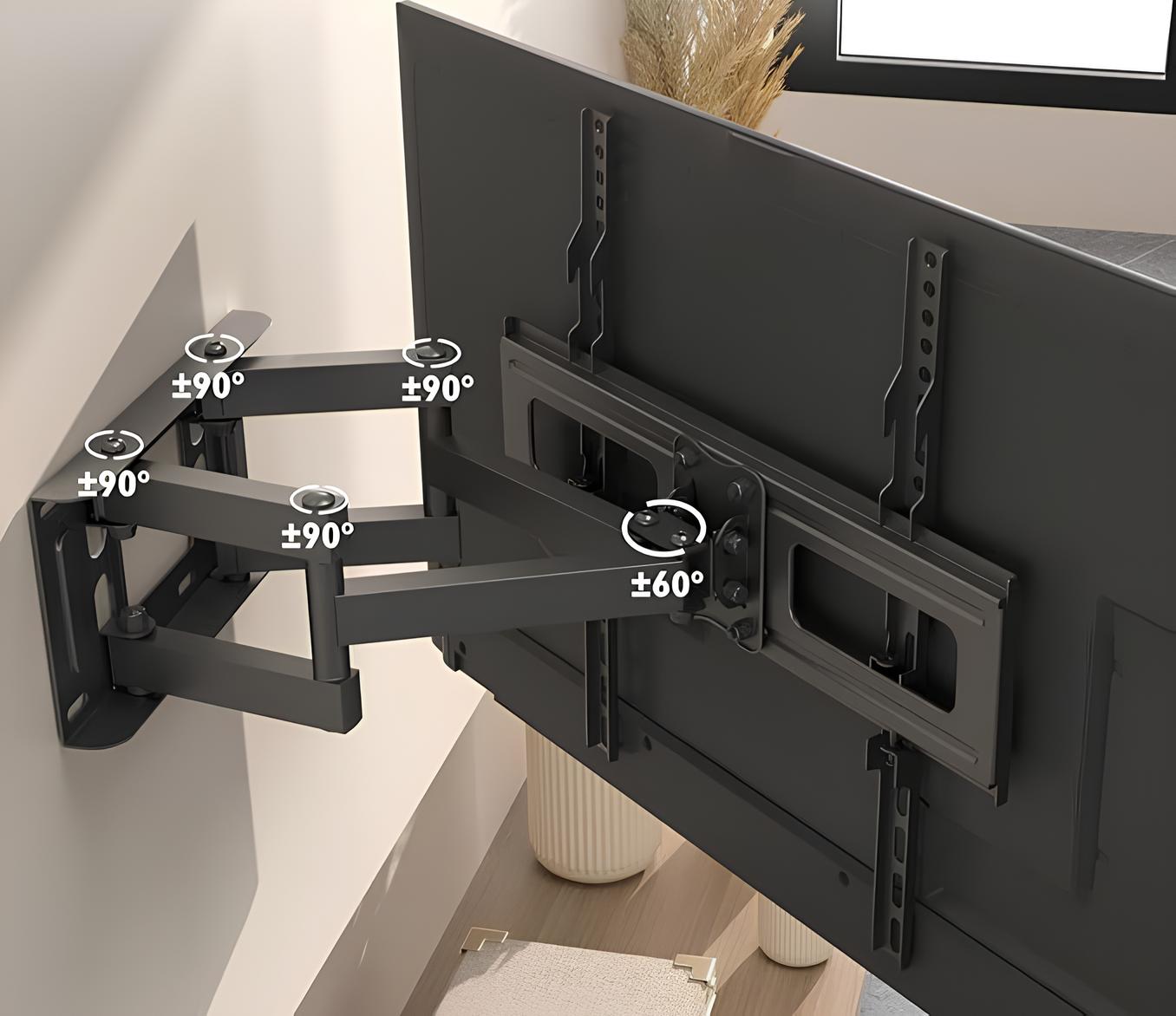 BONTEC Uchwyt Ścienny do Telewizora 23–70'' LED LCD OLED uchwyt regulowany