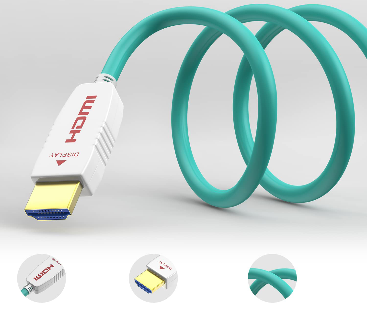 Kabel HDMI RUIPRO 10m, 8K, 48 Gbit/s, 4K120Hz, HDR/eARC/HDCP 2.2 / 3D