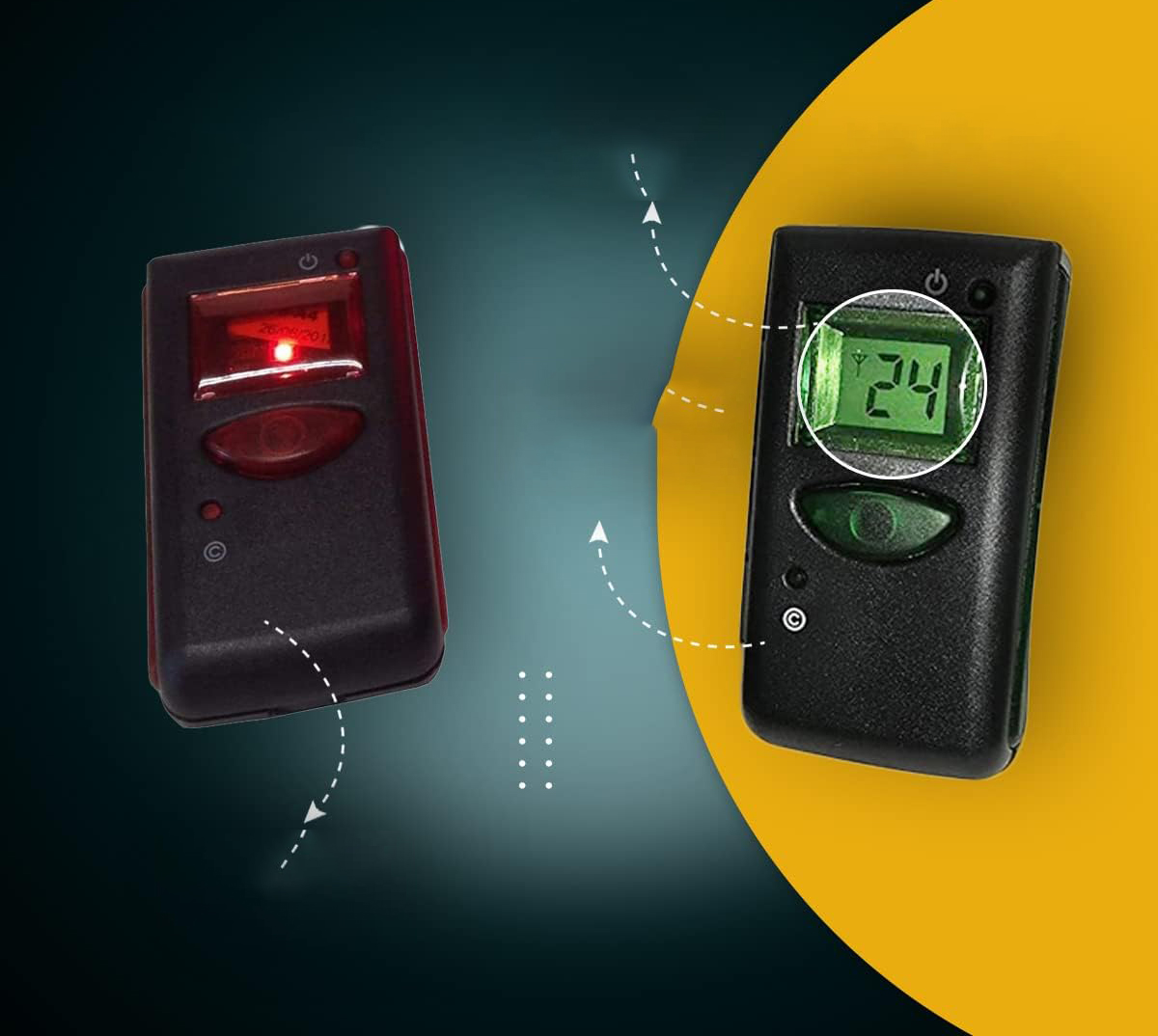 System kolejkowy MY TURN ELIMINACODE 2 cyfry czerwony z pilotem POWYSTAWOWY