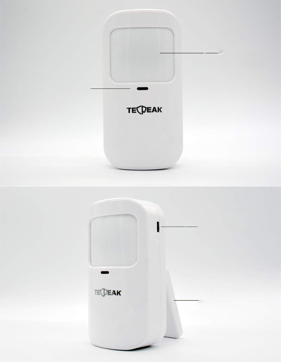 System Alarmowy TECPEAK z GSM/WLAN, Zestaw z Syreną Zewnętrzną