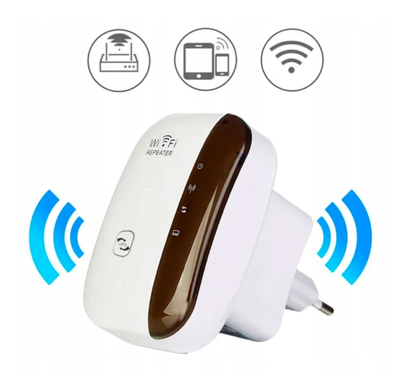 Repeater Wi-Fi wzmacniacz sygnału do 2500 sq.ft dla 45+ urządzeń