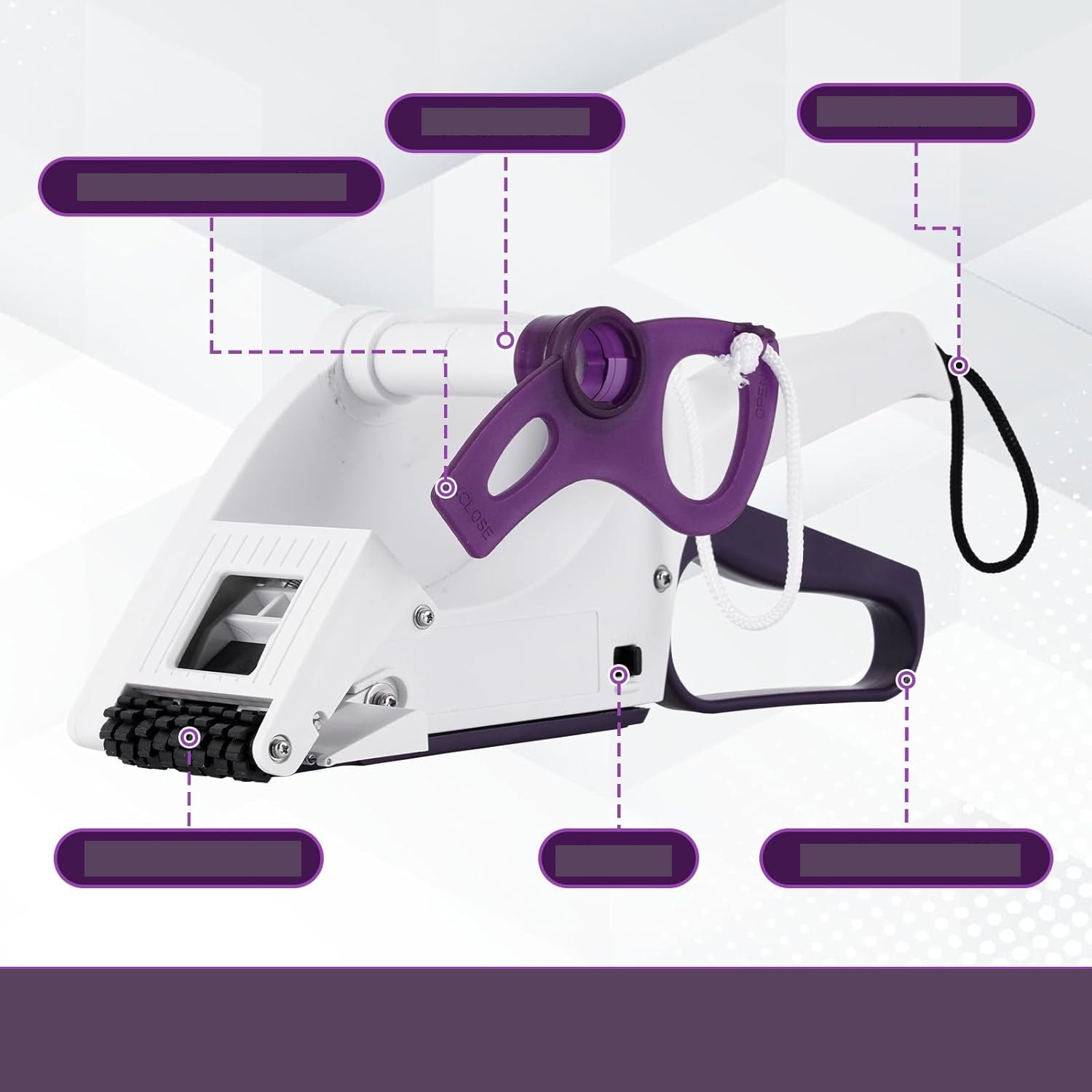 Aplikator etykiet ręczny YUCHENGTECH do etykiet o szerokości 20 mm-60 mm