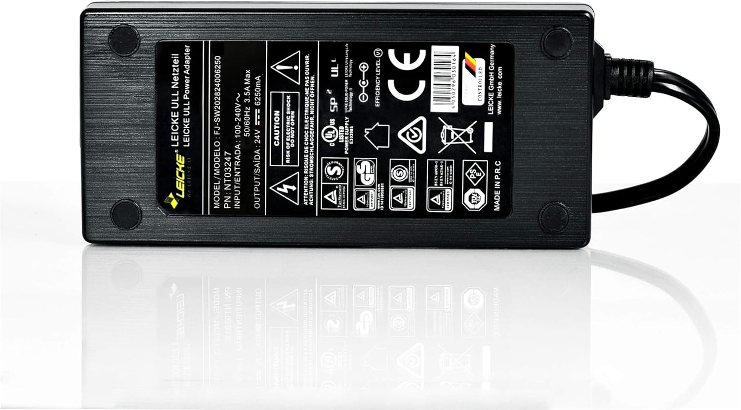 Zasilacz sieciowy 150 W 24 V 5,5 x 2,5 mm do monitorów LCD NAS i pasków LED