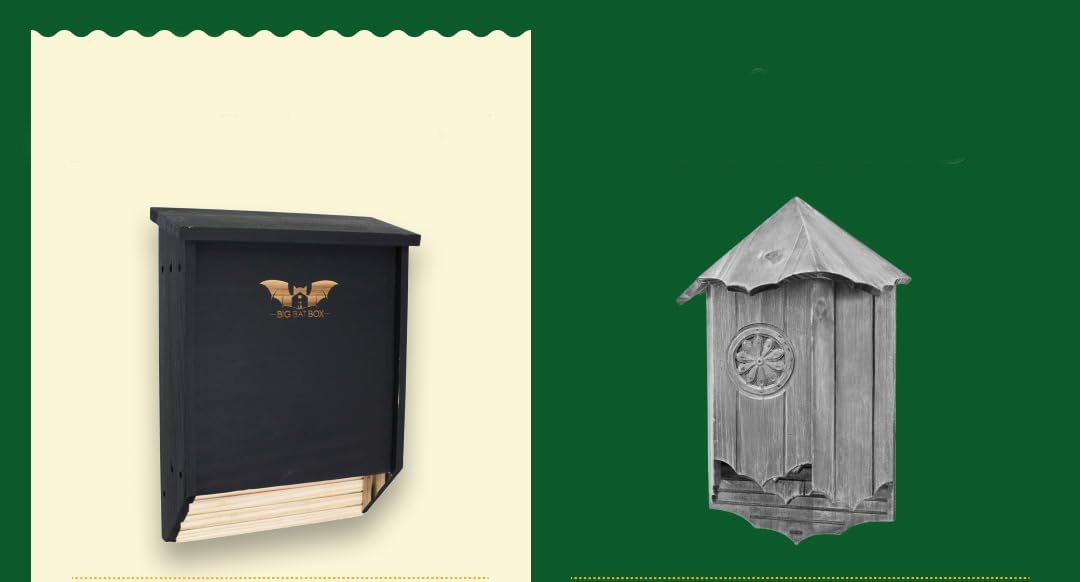 Domek dla nietoperzy WildYard dwukomorowy budka z naturalnego drewna