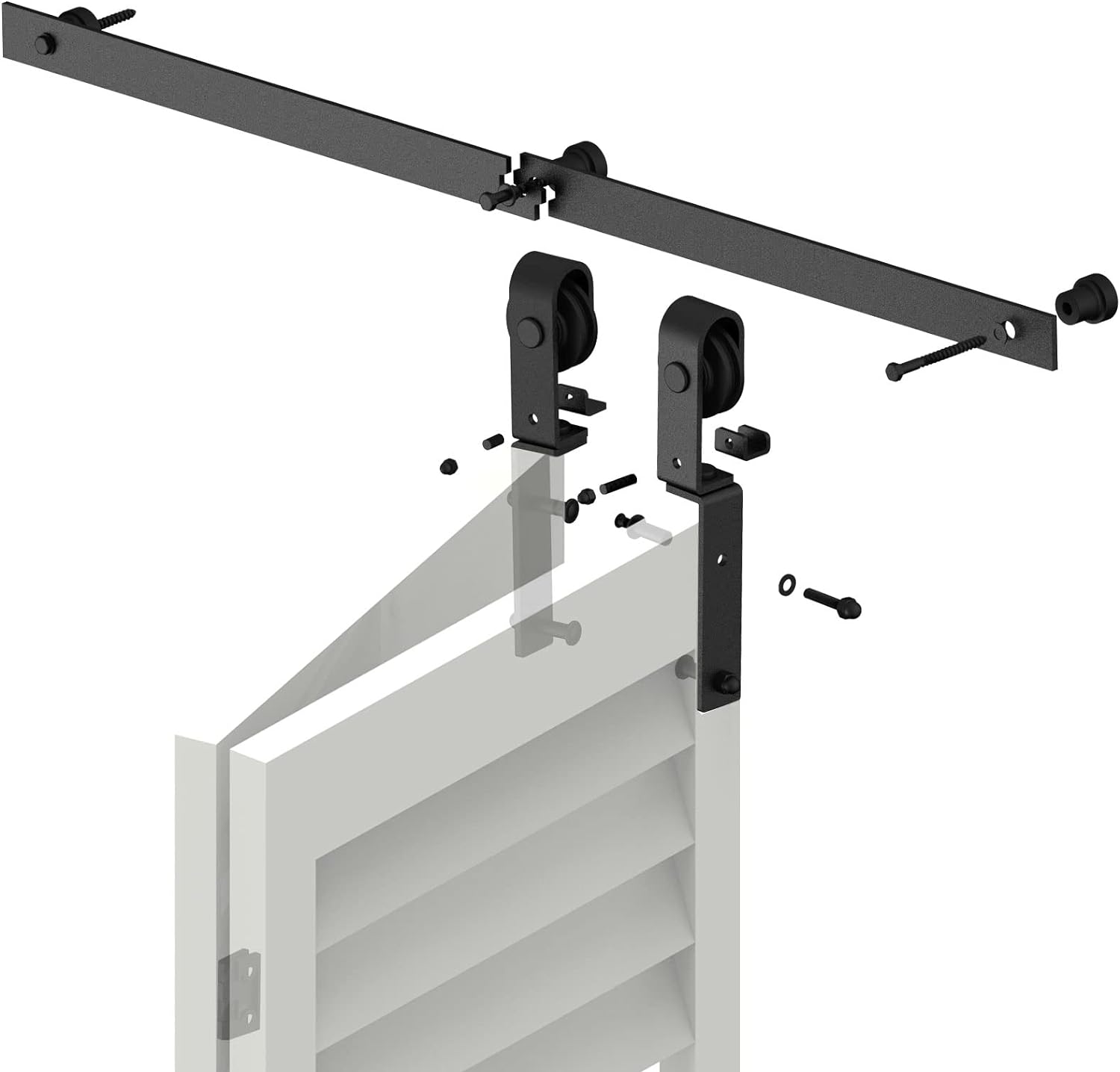 System do 2 drzwi przesuwnych TSMST F33SFS 100 cm zestaw montażowy drzwi