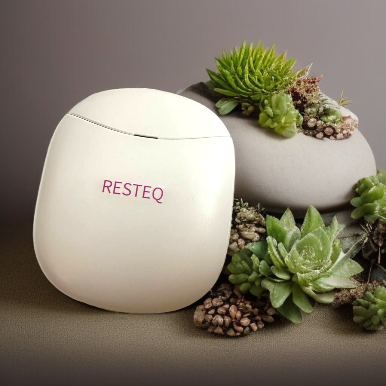 Masażer gua sha do twarzy RESTEQ EMS LED termolifting odmładzanie 3 tryby