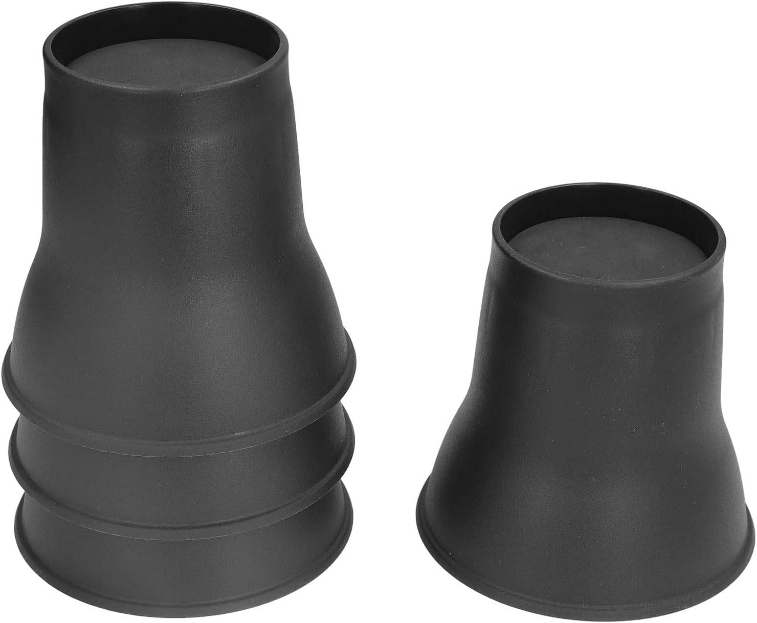 Podnośniki do mebli plplaaoo 6 cali do podnoszenia łóżka sofy 4 szt. czarne