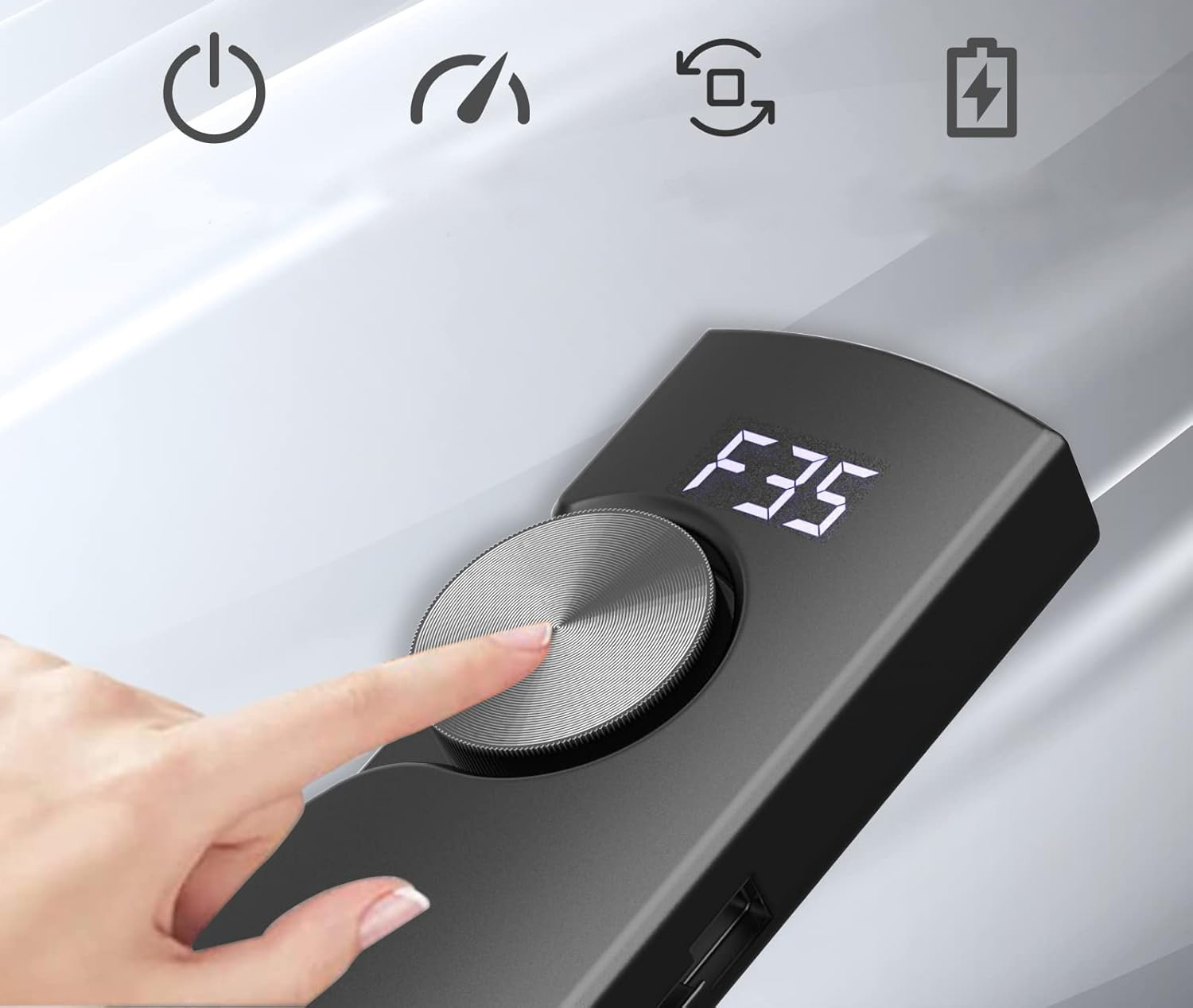 Frezarka profesjonalna do paznokci Kredioo 302 z 7 wiertłami