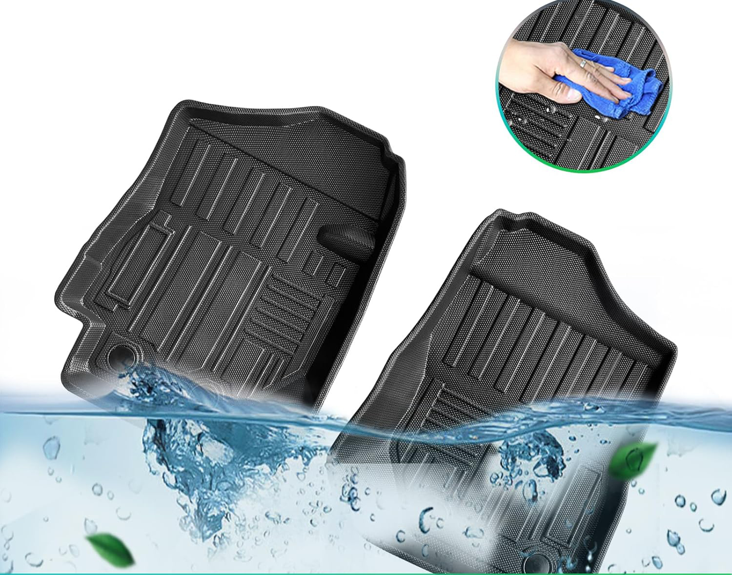 Dywaniki samochodowe GAFAT Suzuki Jimny 2021-2024 TPE 3D wysokie krawędzie