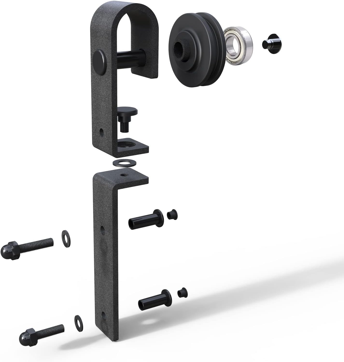 System do 2 drzwi przesuwnych TSMST F33SFS 100 cm zestaw montażowy drzwi