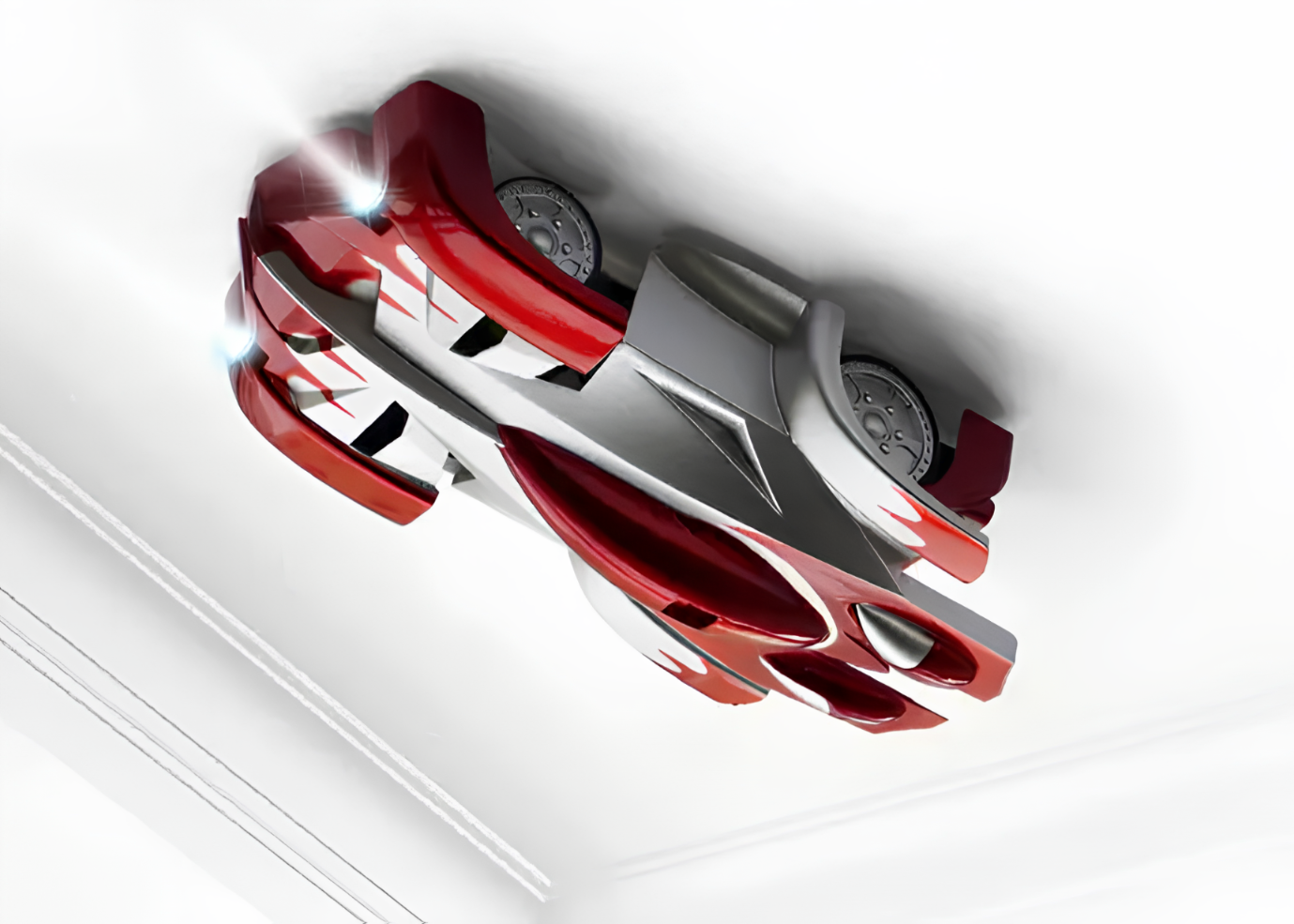 Samochodzik RC jeżdżący po ścianach i suficie (15x8x4,3 cm)