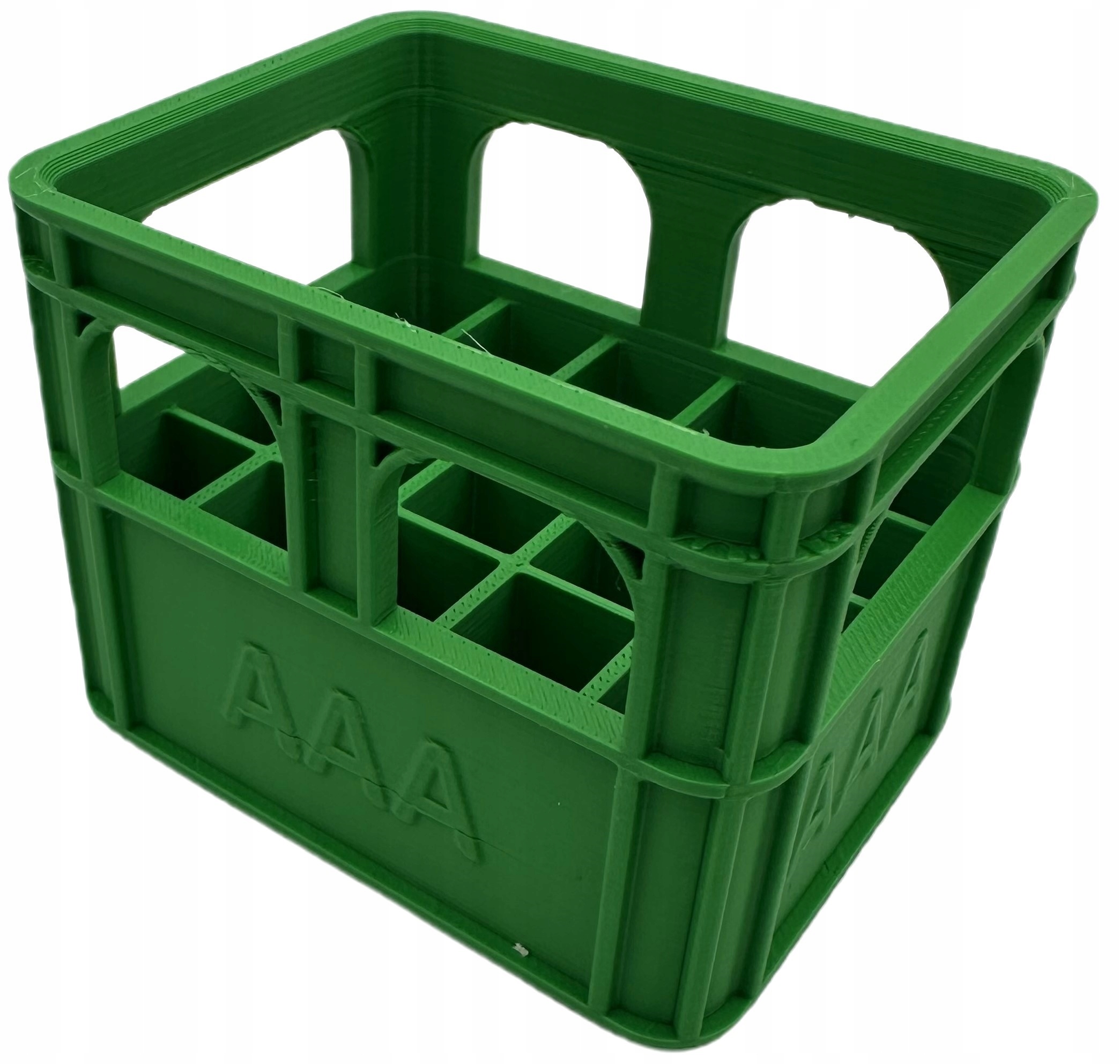 ORGANIZER NA BATERIE AAA KOSZYK POJEMNIK OPAKOWANIE ETUI ZIELONY