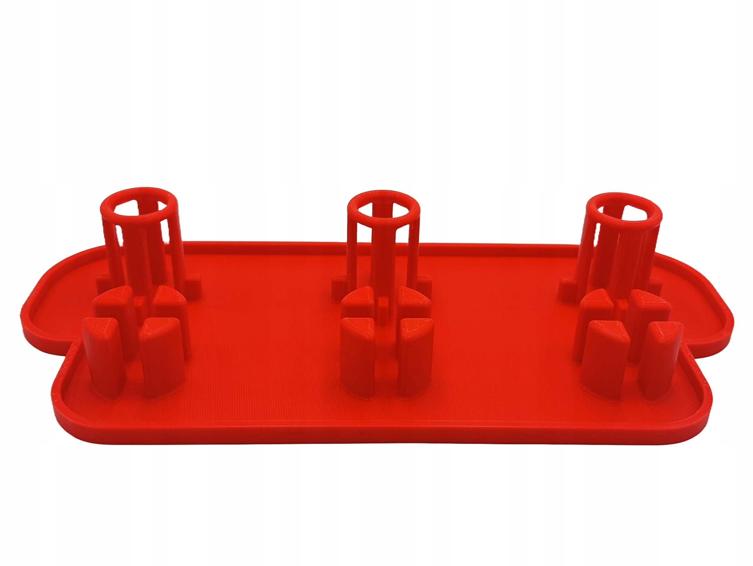 Ociekacz Na 3 Trzy Butelki Do Saturatora SODASTREAM Stojak Czerwony