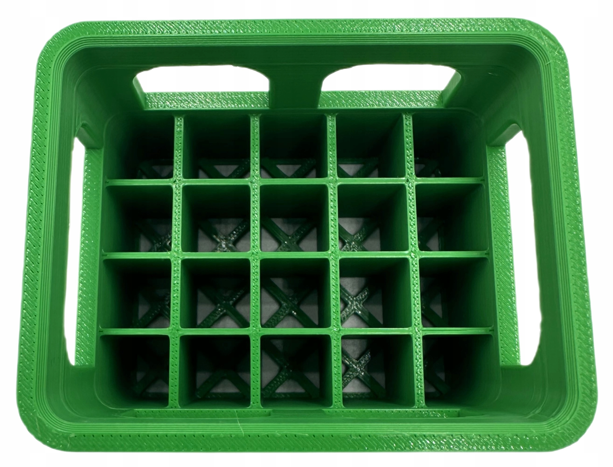 ORGANIZER NA BATERIE AAA KOSZYK POJEMNIK OPAKOWANIE ETUI ZIELONY