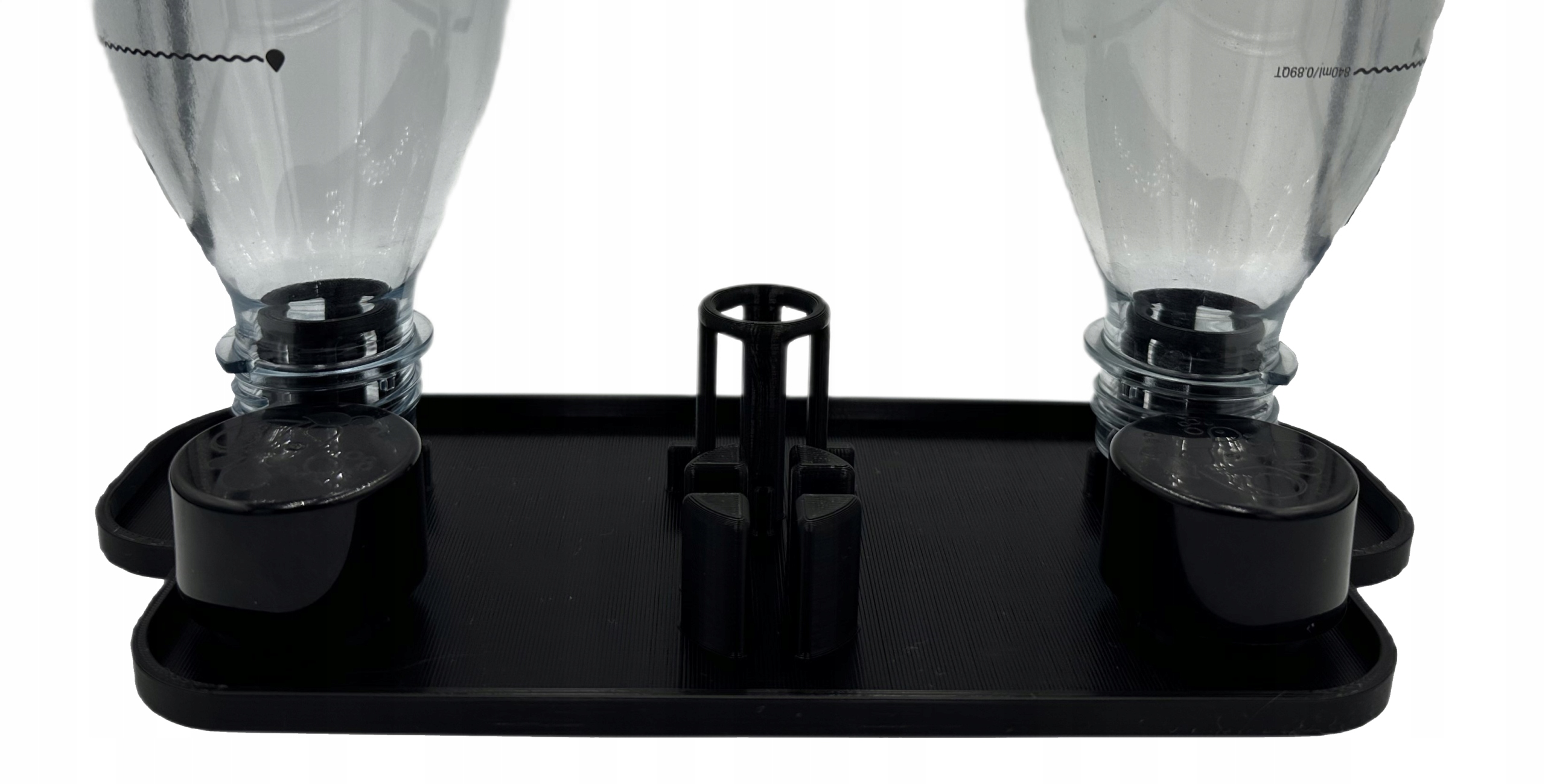 Ociekacz Na 3 Trzy Butelki Do Saturatora SODASTREAM Stojak Czarny