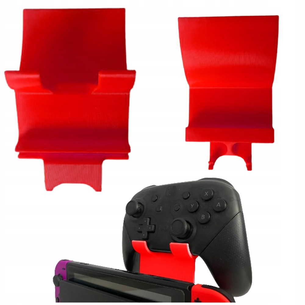 UCHWYT NA PRO CONTROLLER NINTENDO SWITCH DO DOCK'A CZERWONY