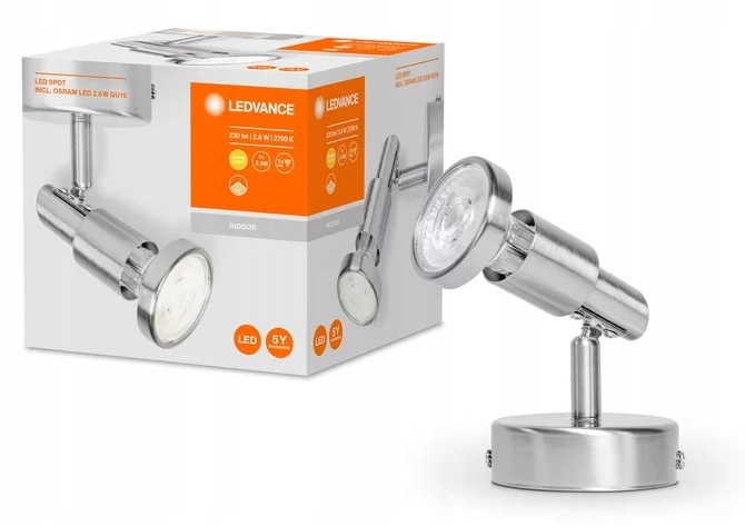 LAMPA REFLEKTOR LEDVANCE LED Spot GU10 1x 2.6W