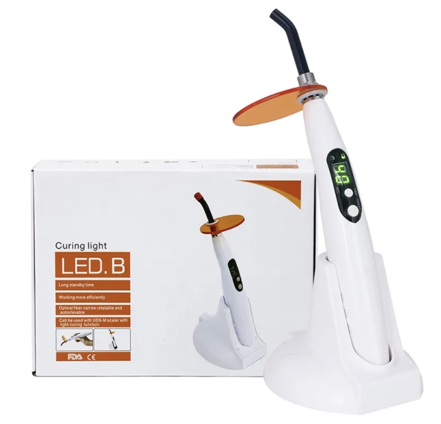 LAMPA POLIMERYZACYJNA DO UTWARDZANIA DENTYSTYCZNEGO LABORATORYJNA 8 TRYBÓW