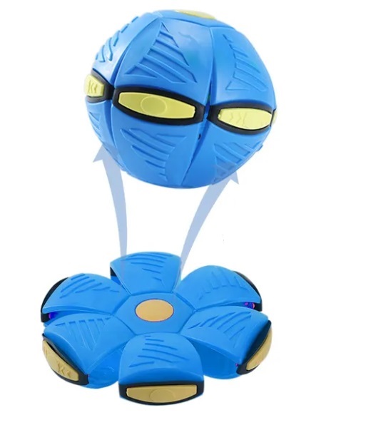 DYSKOPIŁKA DYSK PIŁKA FRISBEE 2W1 ZABAWKA DO RZUCANIA