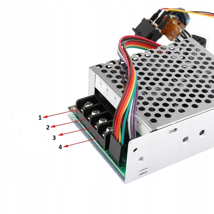 REGULATOR MOCY SILNIKA LED 12V 24V 50V 40A PWM DC