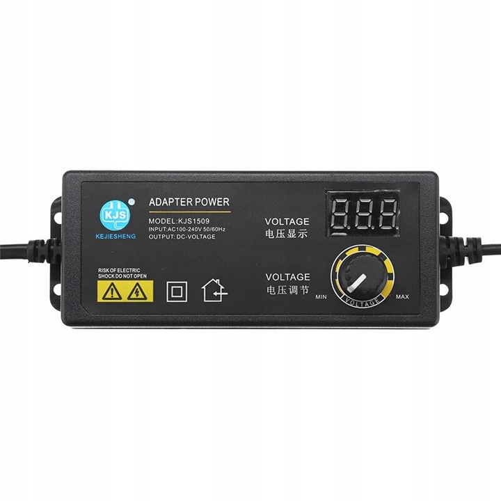 Regulowany zasilacz uniwersalny 3-12V DC 5A 60W