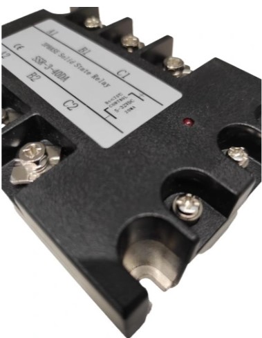 Półprzewodnikowy przekaźnik 3-fazowy SSR 3-40A AC/DC