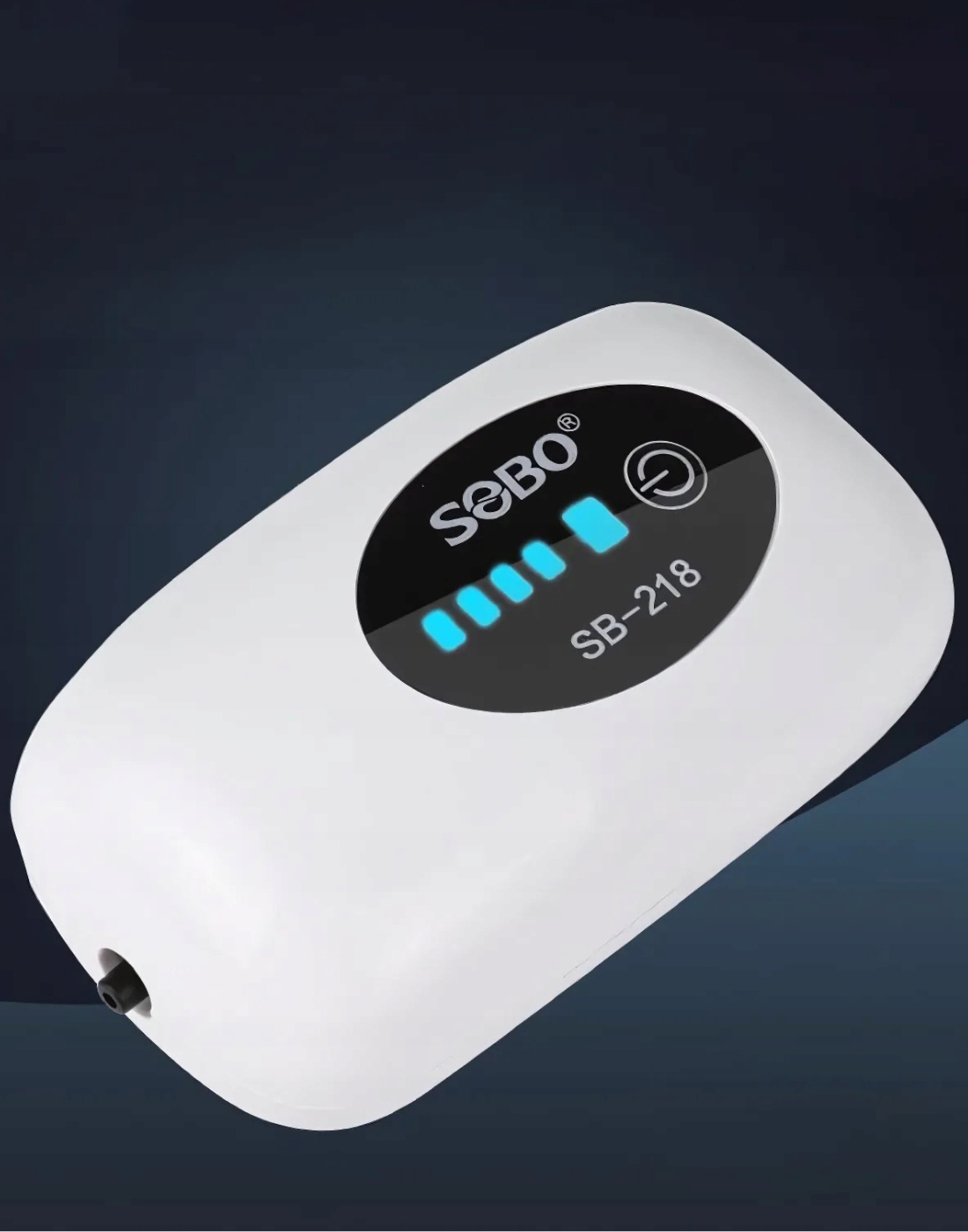 POMPKA TLENU DO AKWARIUM MOCNA CICHA NAPOWIETRZACZ 50 LITRÓW USB AKUMULATOR