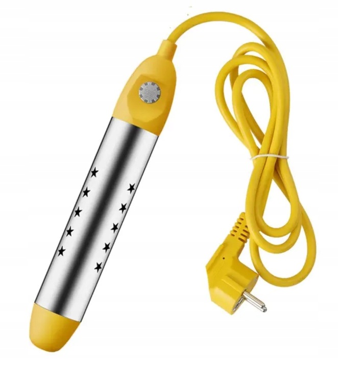 ELEKTRONICZNA GRZAŁKA PODGRZEWACZ DO WODY ZANURZENIOWY BASENU 2500W 220V