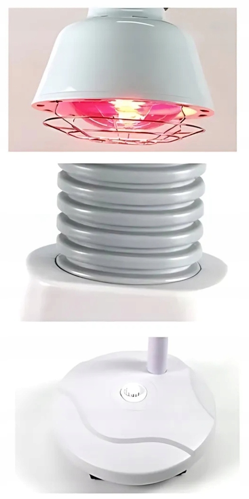 LAMPA NA PODCZERWIEŃ ROZGRZEWAJĄCA LECZNICZA SOLUX MOCNA REGULOWANA 275W