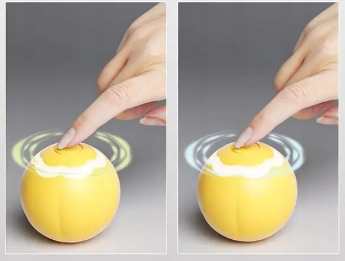 INTELIGENTNA PIŁKA DLA KOTA KOTÓW INTERAKTYWNA UCIEKAJĄCA ZABAWKA USB