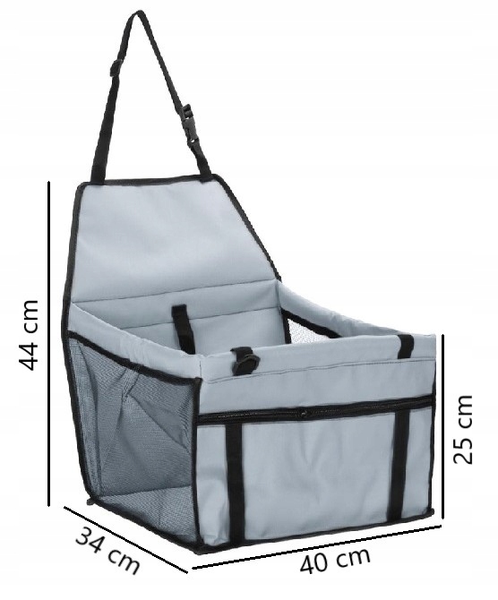 TRANSPORTER DLA PSA TORBA SAMOCHODOWA SZARA