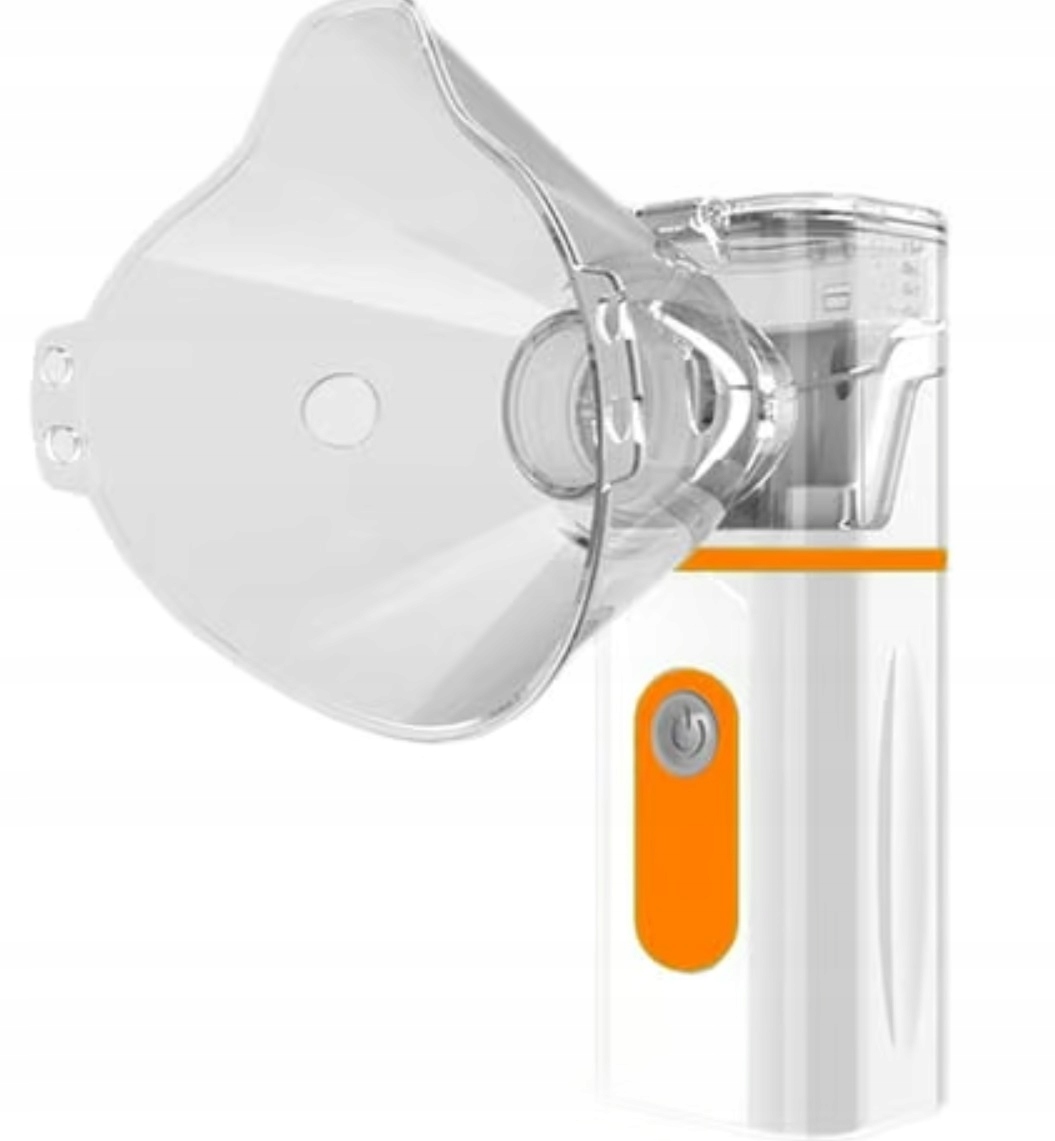 ELEKTRYCZNY PRZENOŚNY INHALATOR SIATECZKOWY MESH NEBULIZATOR USB + MASKI