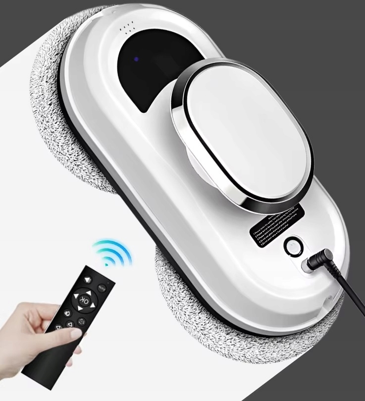 INTELIGENTNY ROBOT DO MYCIA SZYB OKIEN LUSTER AUTOMATYCZNA MYJKA ZESTAW