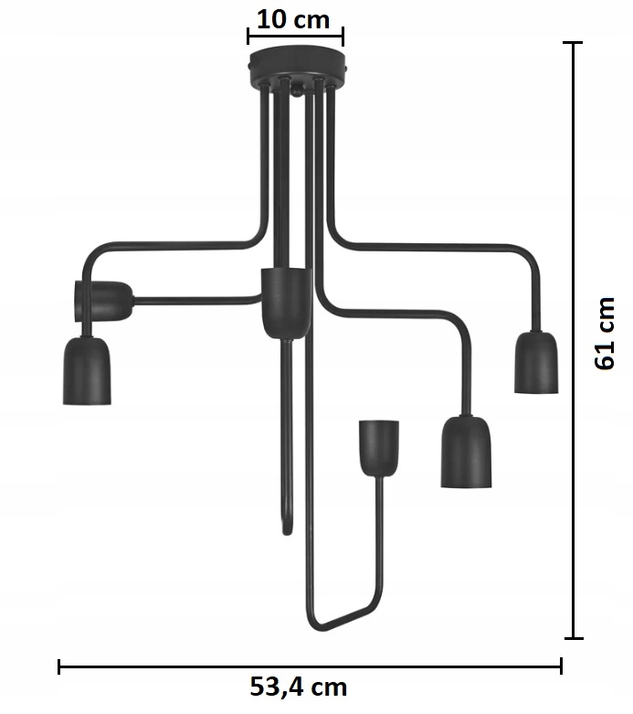 LAMPA OPRAWA WISZĄCA LEDVANCE VINTAGE 1906 E27