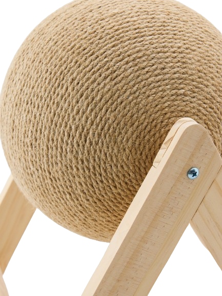 DRAPAK 2w1 OKRĄGŁY KOCIMIĘTKA Z SIZALU SIZALOWY DLA KOTA KOTÓW KRĘCĄCY S