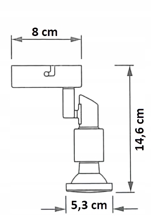 LAMPA REFLEKTOR LEDVANCE LED Spot GU10 1x 2.6W