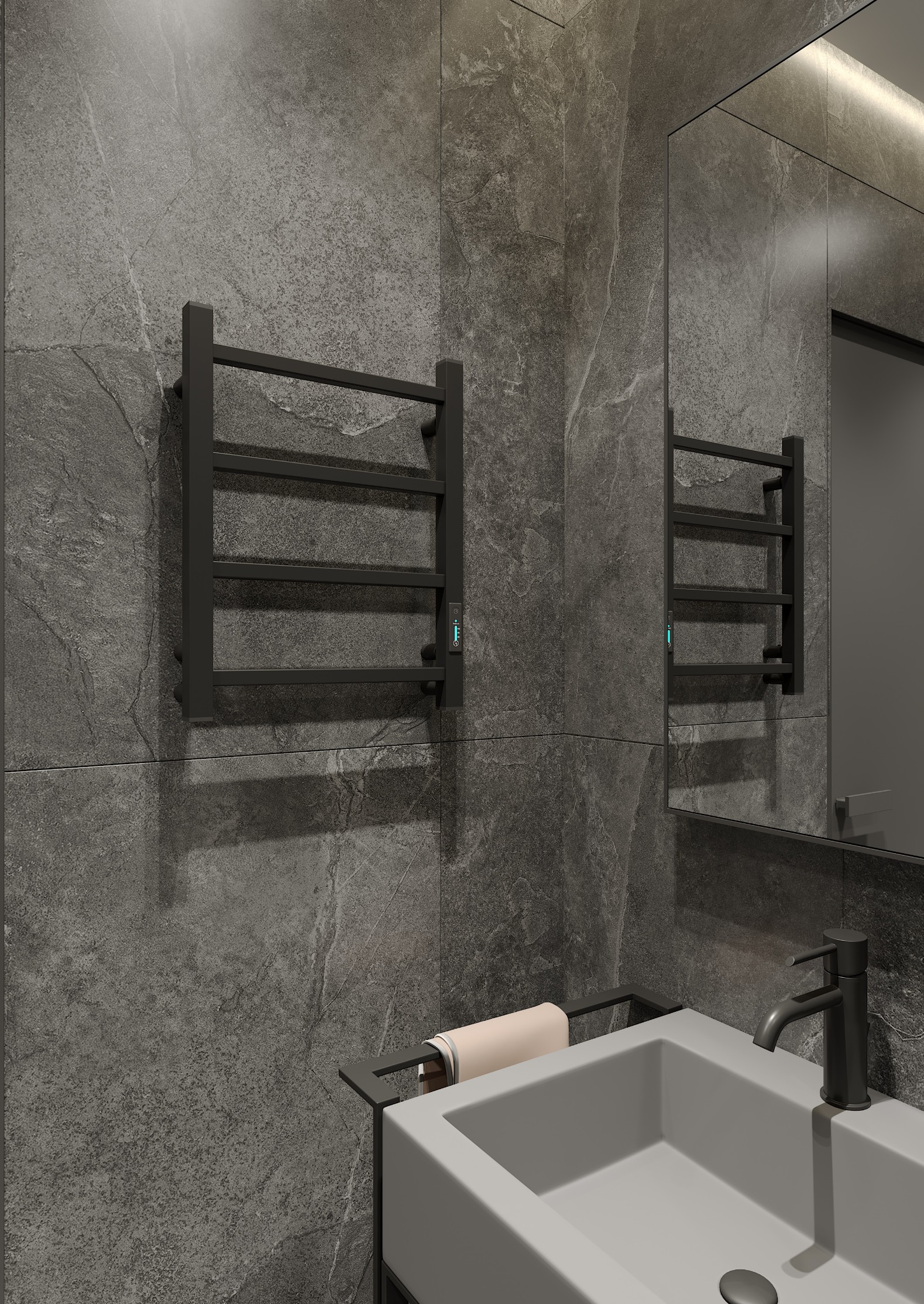 Atria 4 Black 400 mm