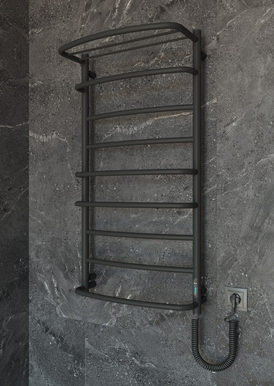 Kaskada z półką 9 Black