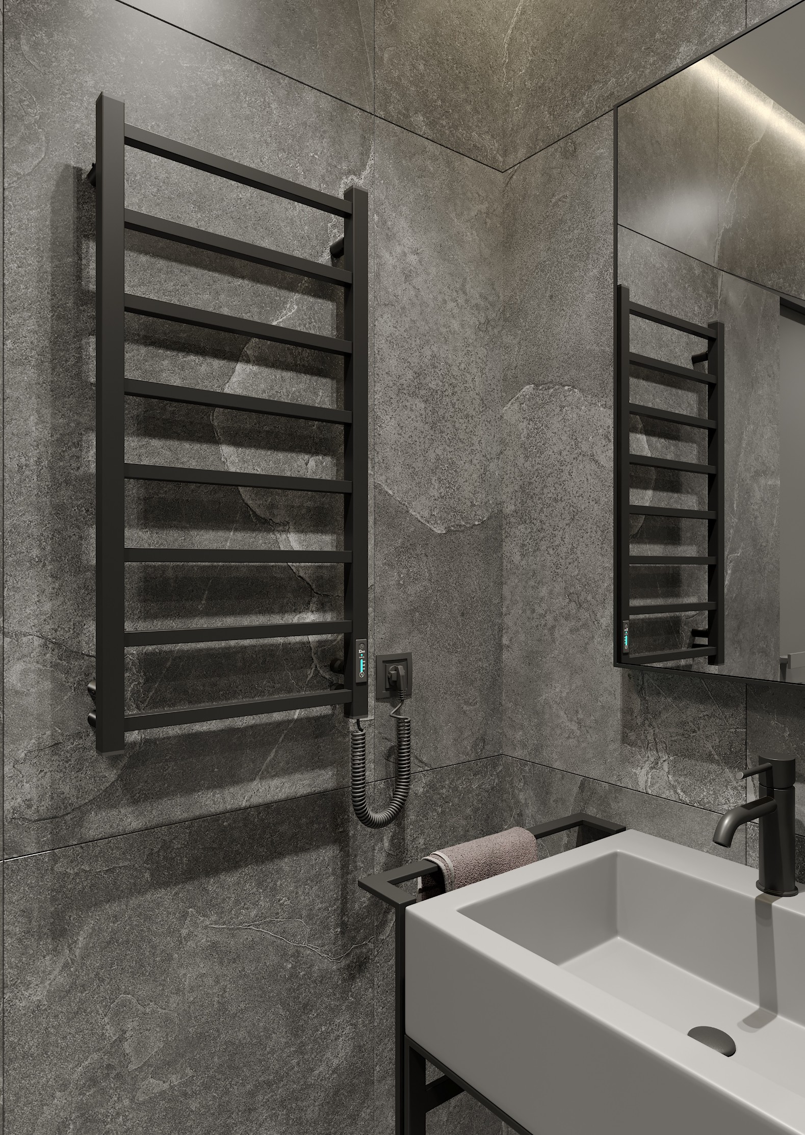 Atria 8 Black 430 mm