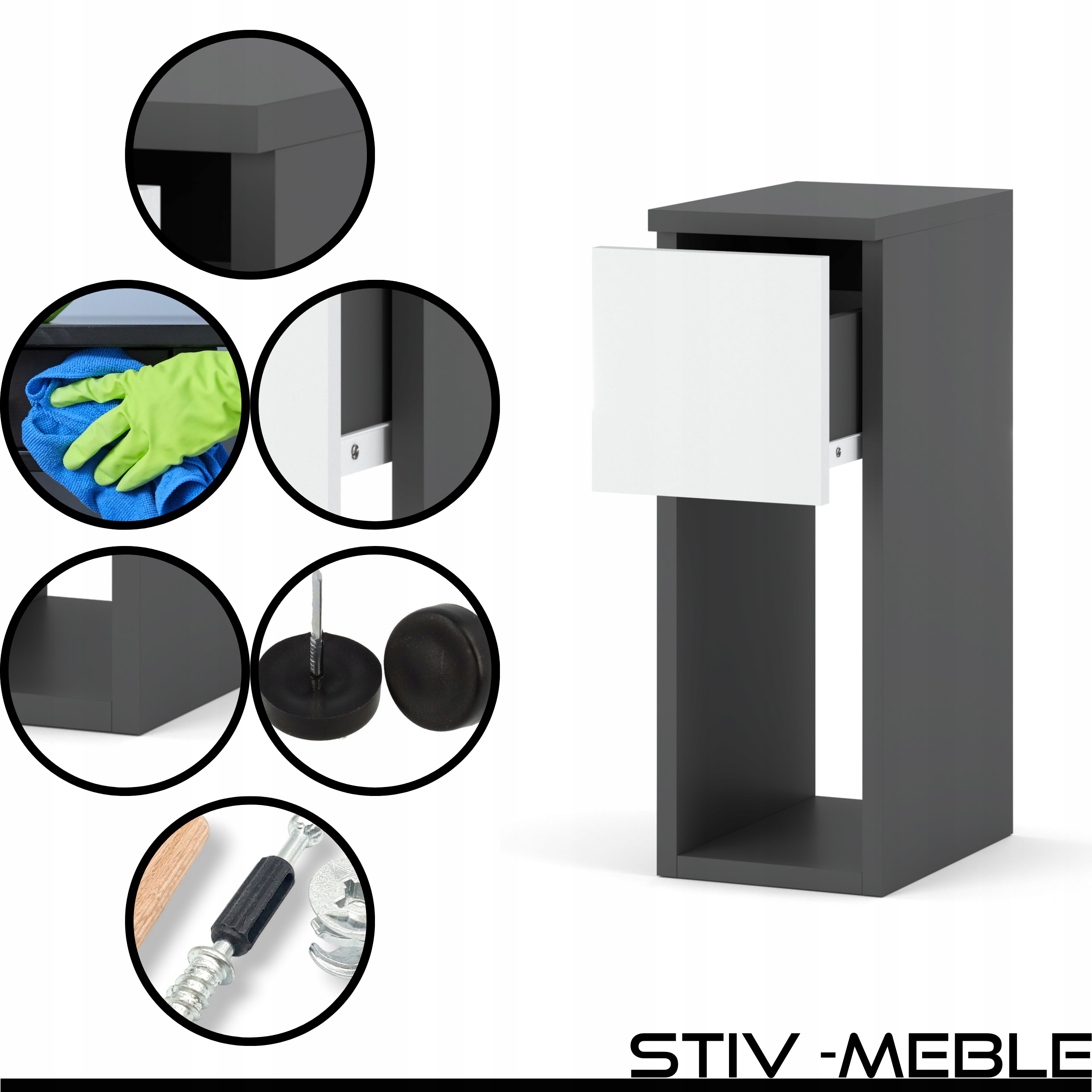 Table de chevet design