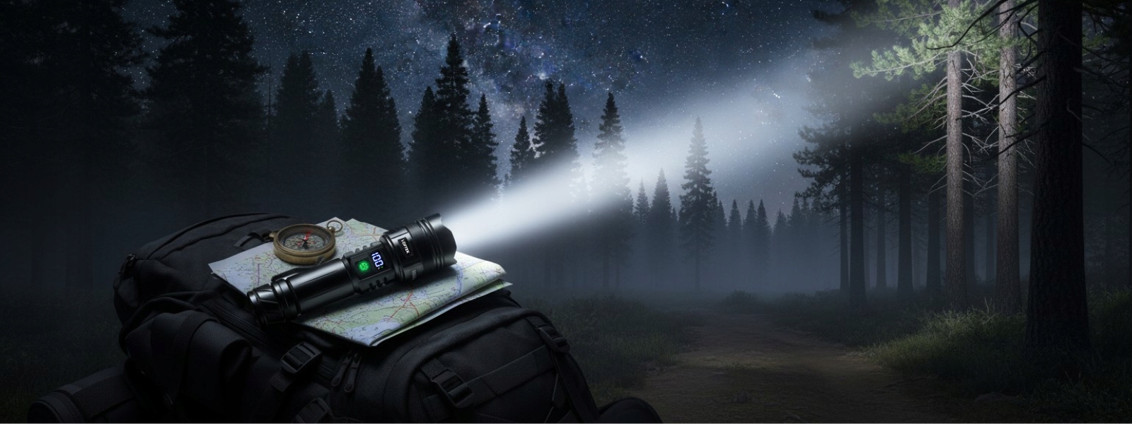 latarka led 20000lm akumulatorowa powerbank wodoodporna